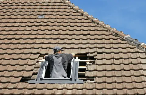 Pose de velux - Les Molières
